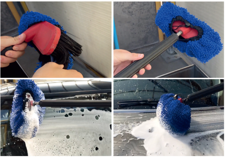 Husă din Microfibră pentru Perii Self-Wash