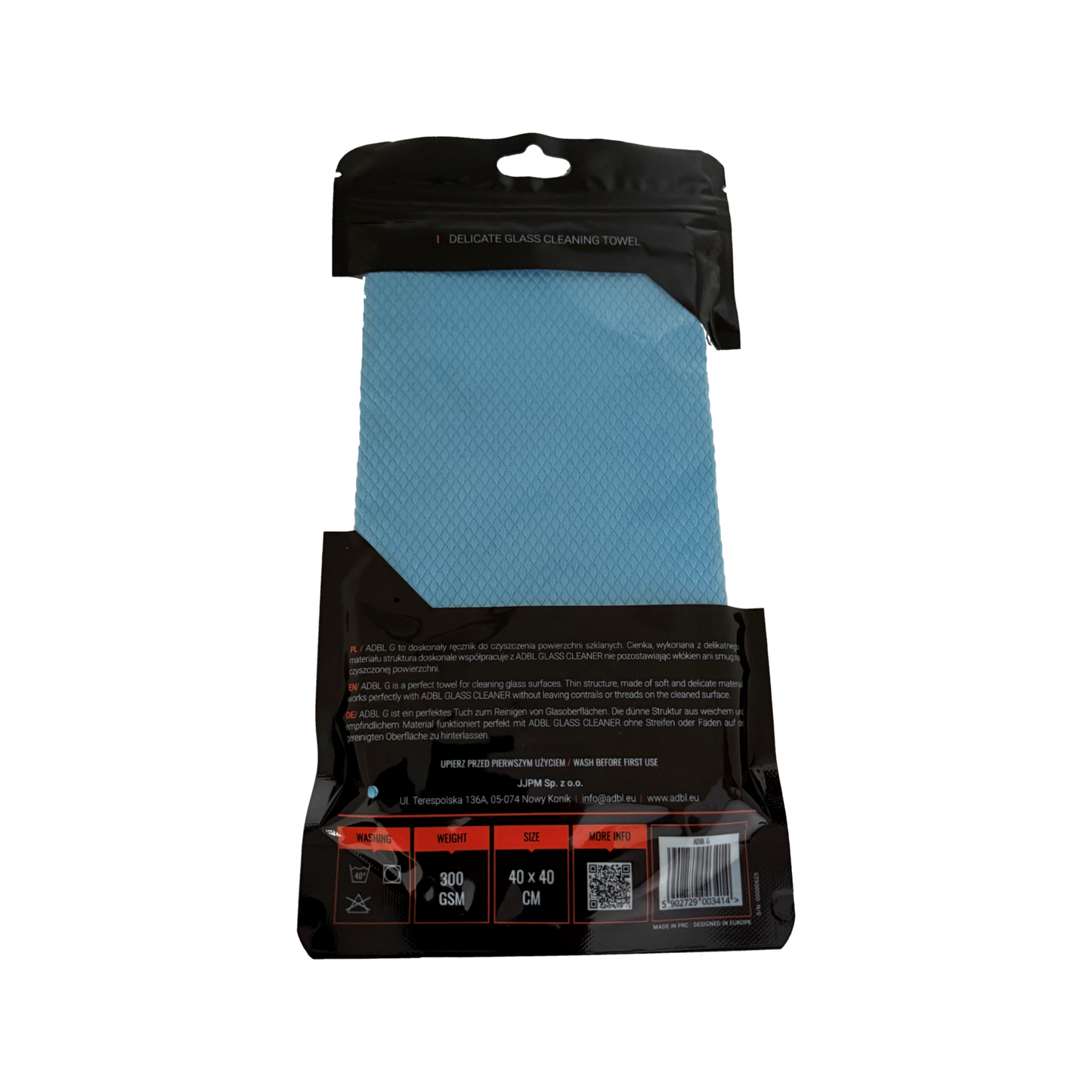 Laveta fina pentru sticla - ADBL G