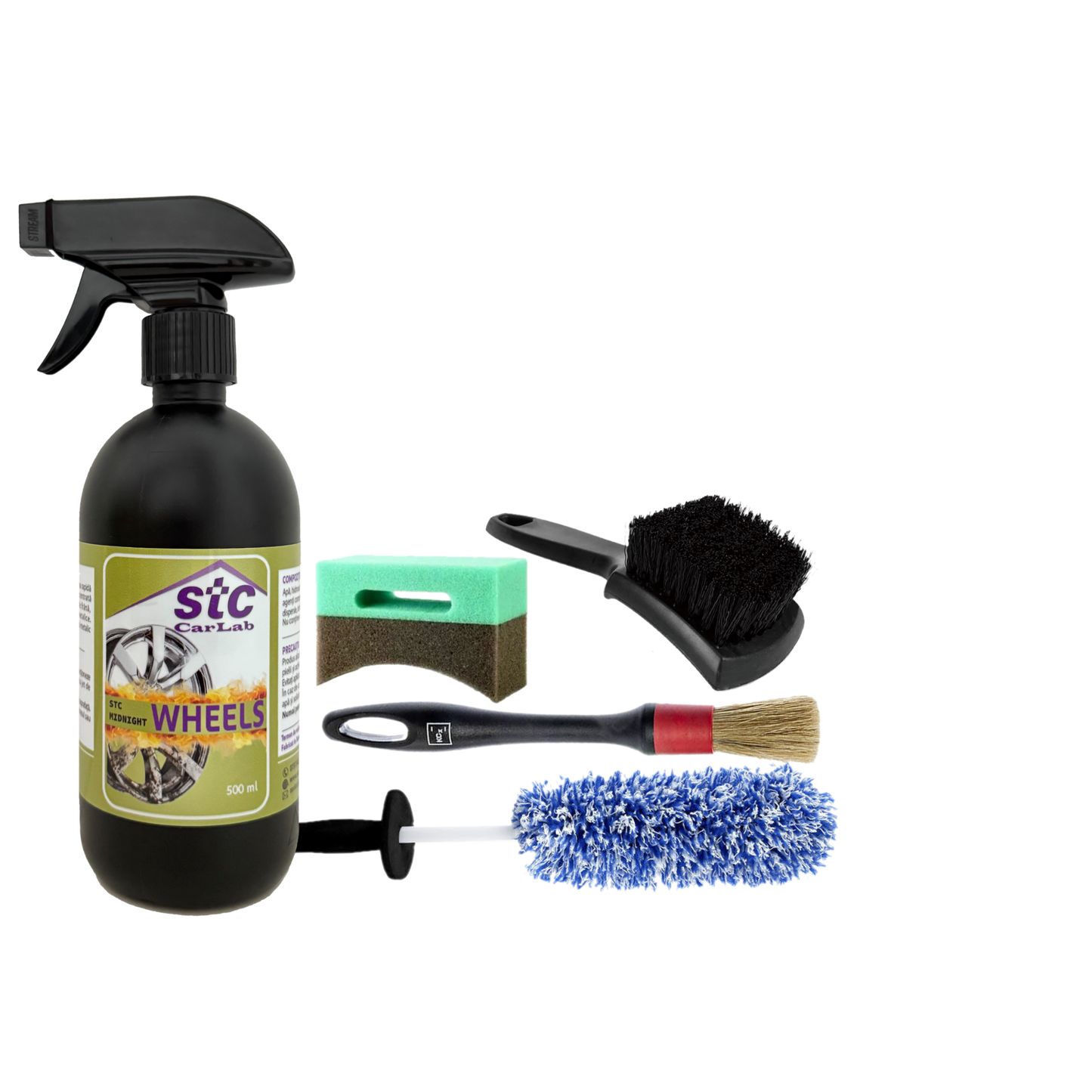 WHEEL & TIRE CARE KIT - Curătare si Intretinere Jante & Anvelope