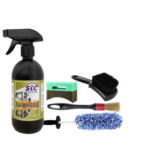 WHEEL & TIRE CARE KIT - Curătare si Intretinere Jante & Anvelope