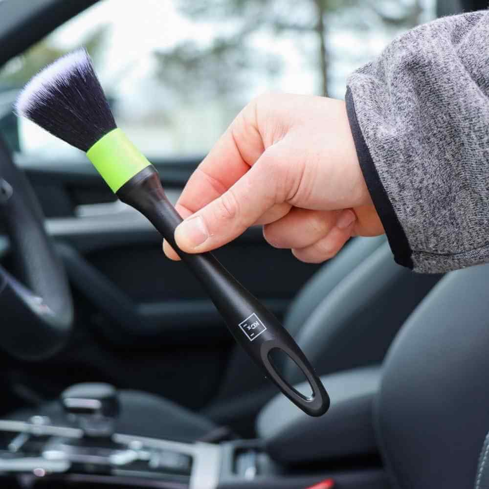 Pensula detailing interior cu peri foarte fini - Koch Chemie Interior Brush Green